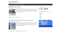 Desktop Screenshot of goodsportsmedia.com